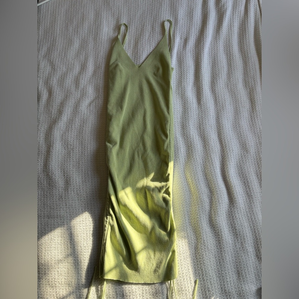 Princess Polly Sage Green Midi Dress